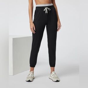 Vuori Halo Warm Up Joggers Black Heather Size L